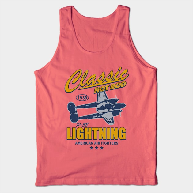 P-38 Lightning Tank Top by TCP